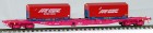 30318 LS Models Container flat car type Sgss with 2 containers Magetra